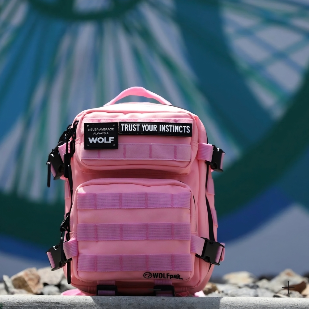 Wolf Pink Backpack for Women